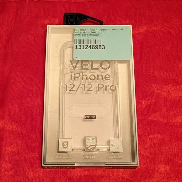 iHome Clear Velo Case for iPhone 12/12 Pro*** - Picture 3 of 6